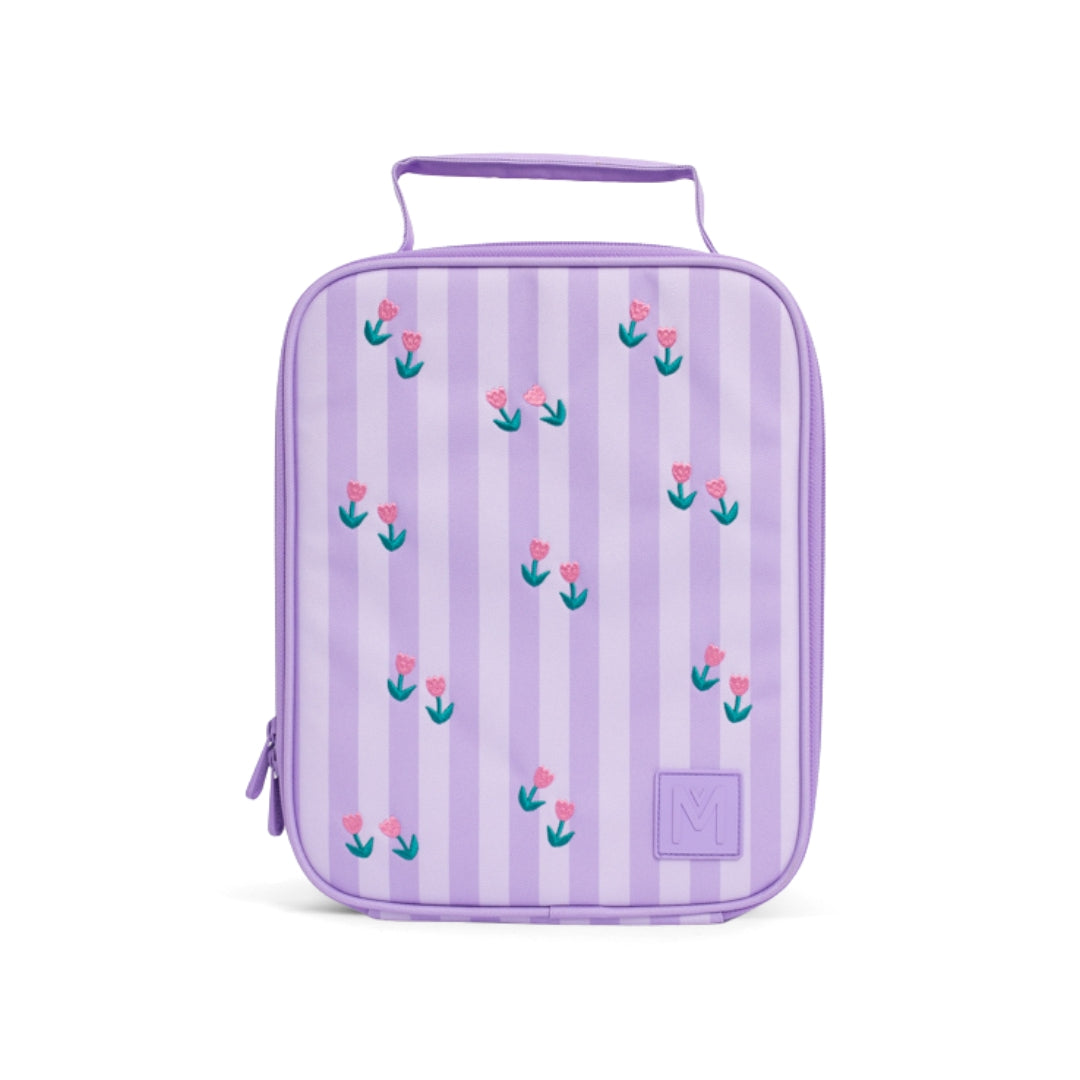 MontiiCo Large Insulated Lunch Bag - Tiny Tulips