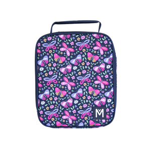 MontiiCo Large Insulated Lunch Bag - Butterfly