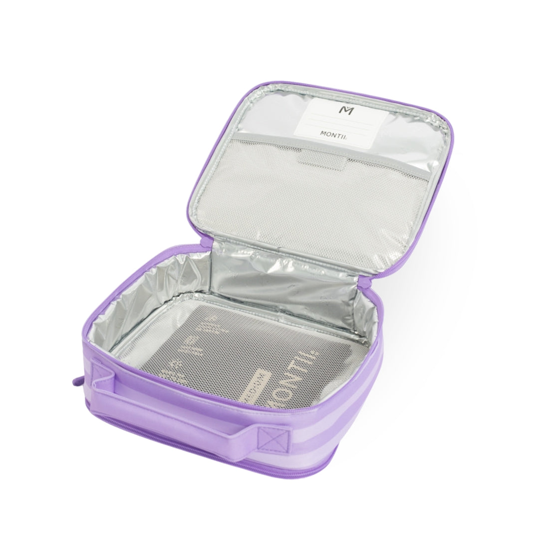 MontiiCo Medium Insulated Lunch Bag - Tiny Tulips
