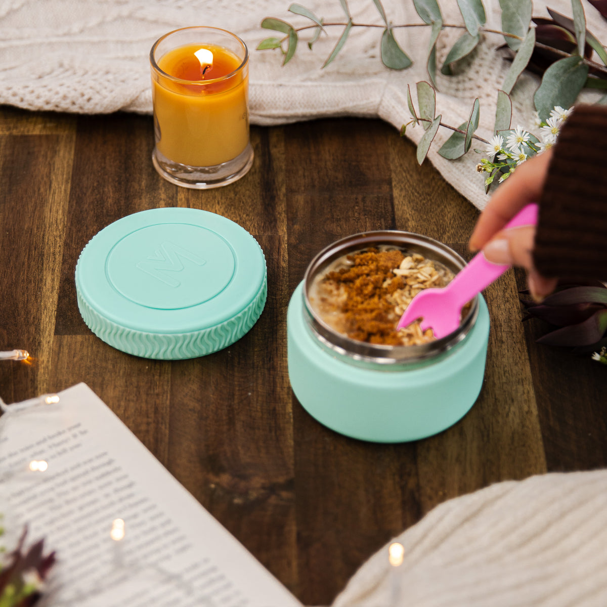 Montiico Mini Food jar - 200ml - Marine