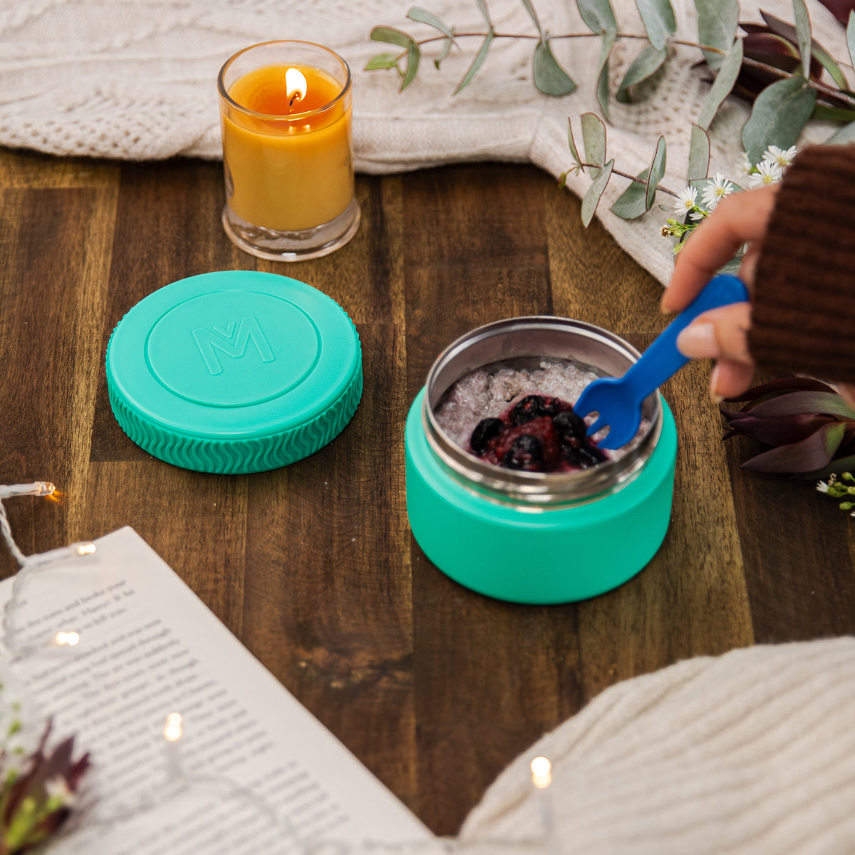 Montiico Mini Food jar - 200ml - Mojito