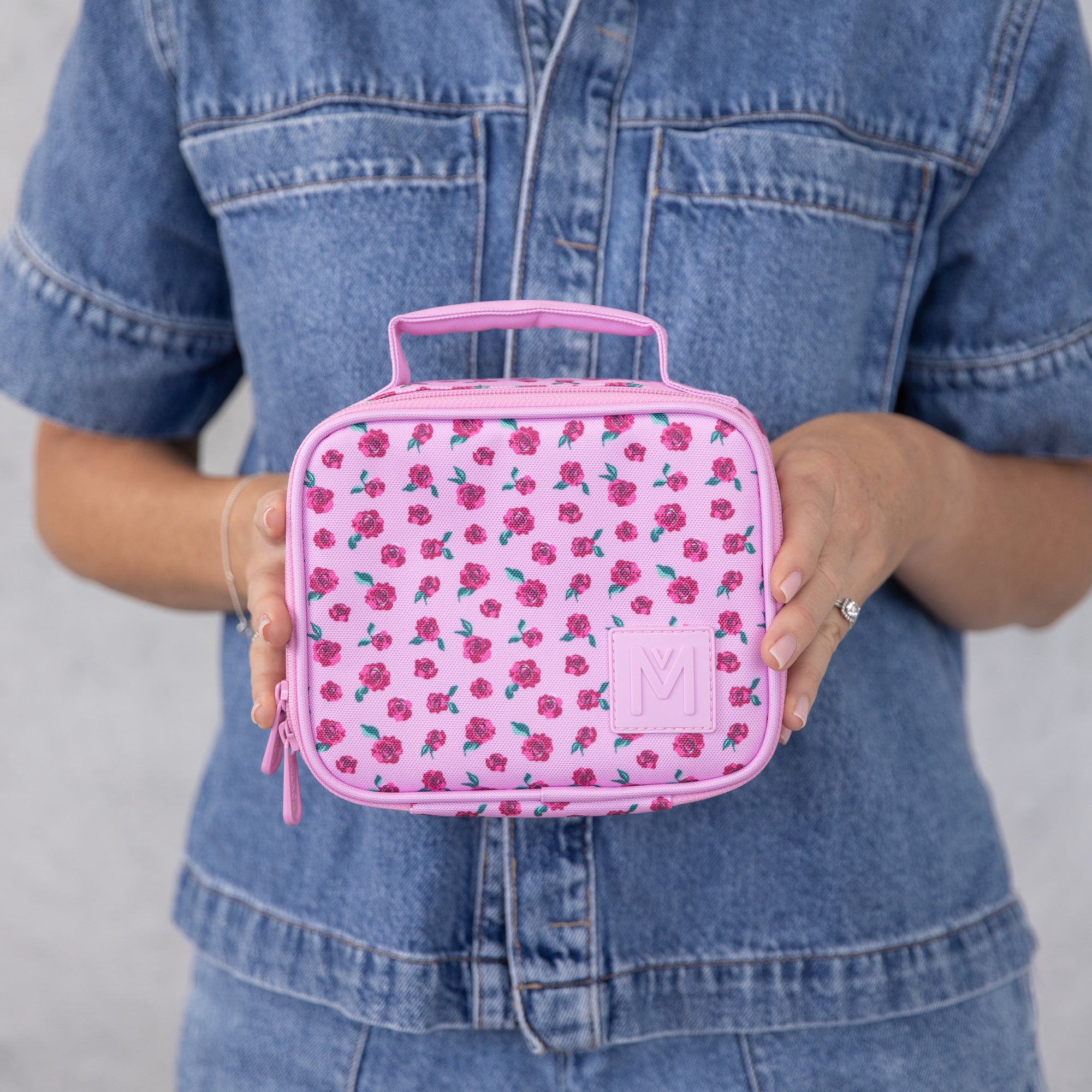 Montiico mini Insulated Lunch bag Bundle - Rose Garden