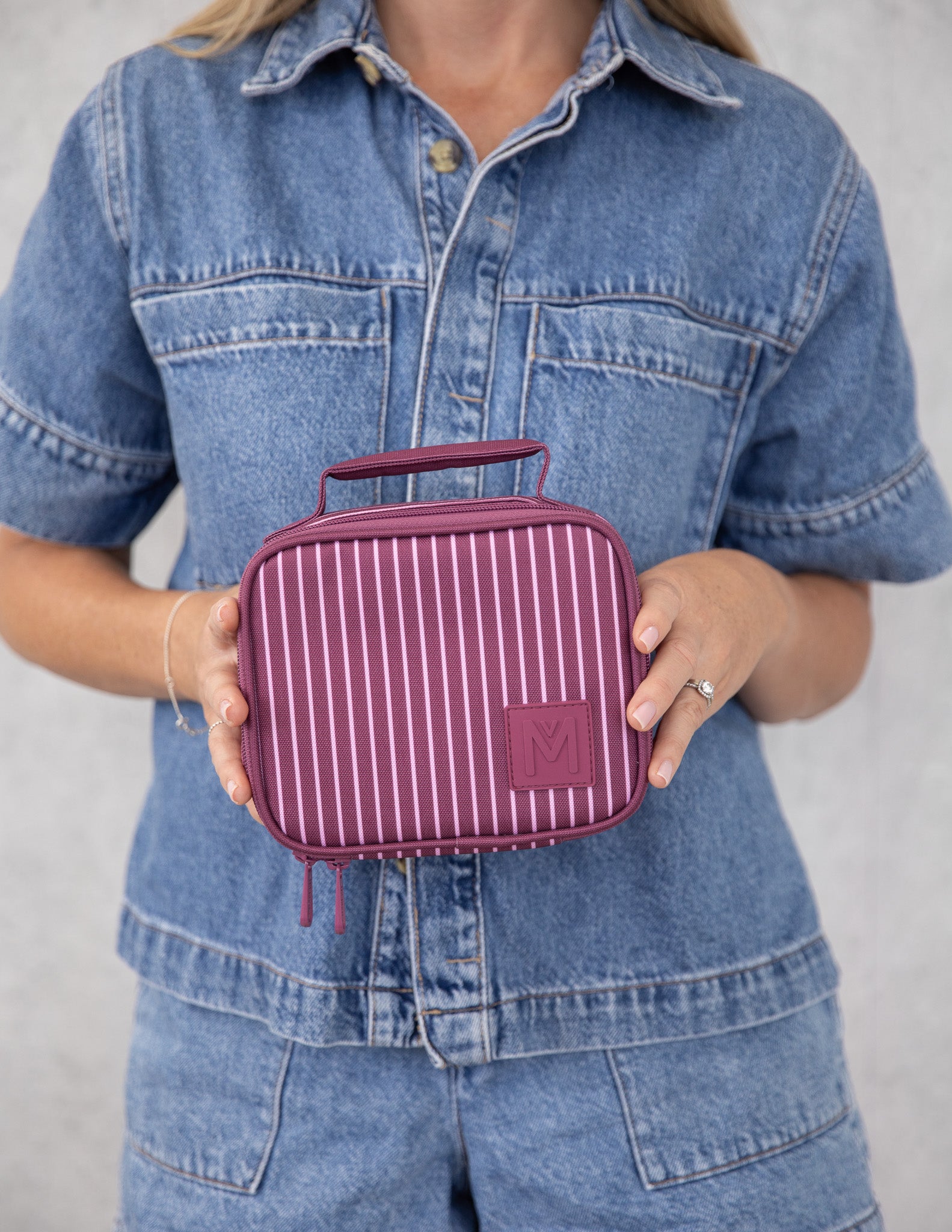 Montiico mini Insulated Lunch bag Bundle -  Ruby