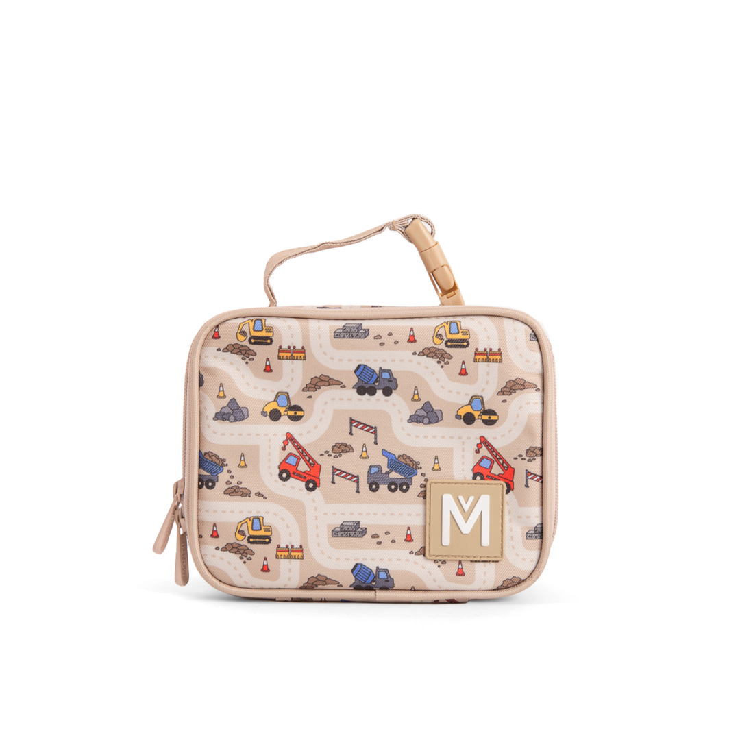 MontiiCo Mini Insulated Lunch bag - Construction (Clip Handle)