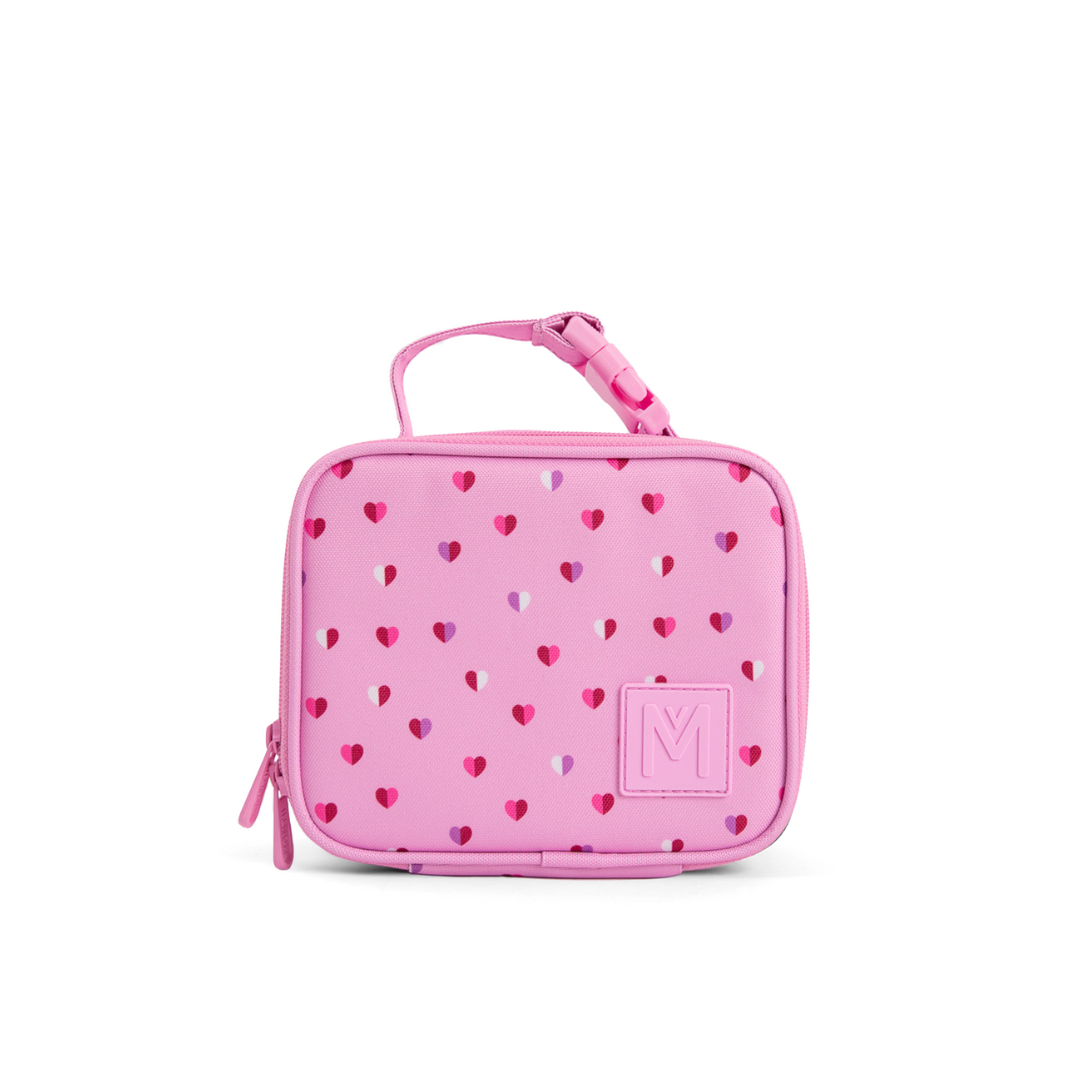 MontiiCo Mini Insulated Lunch bag - Sweetheart  (Clip Handle)