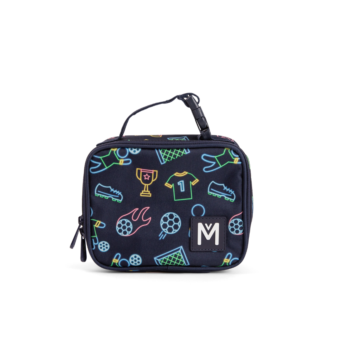 MontiiCo Mini Insulated Lunch bag - Goal Keeper  (Clip Handle)