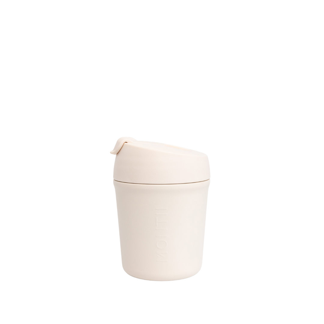 MontiiCo 260ml Travel Coffee Cup - Cream
