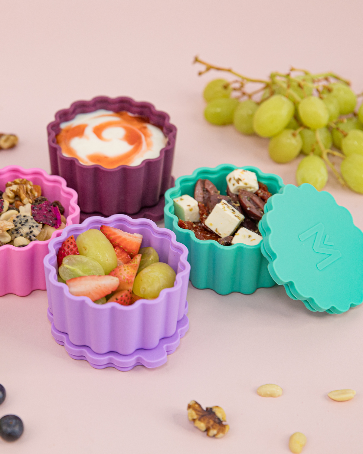 MontiiCo Silicone Scallop Tub - Dusk