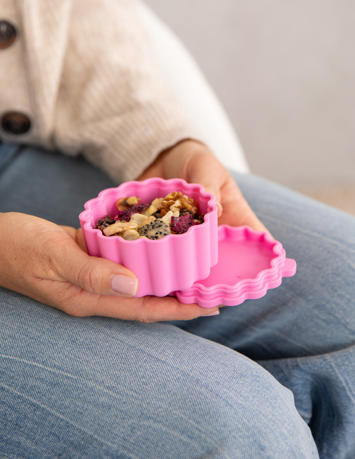 MontiiCo Silicone Scallop Tub - Floss