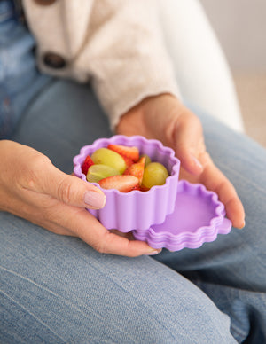 MontiiCo Silicone Scallop Tub - Dusk