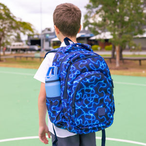 MontiiCo School Backpack - High Voltage