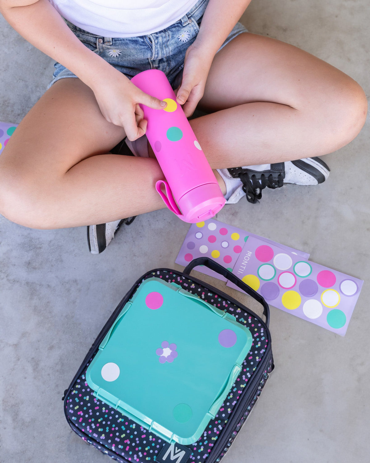 Sticker Set - Rainbow Roller