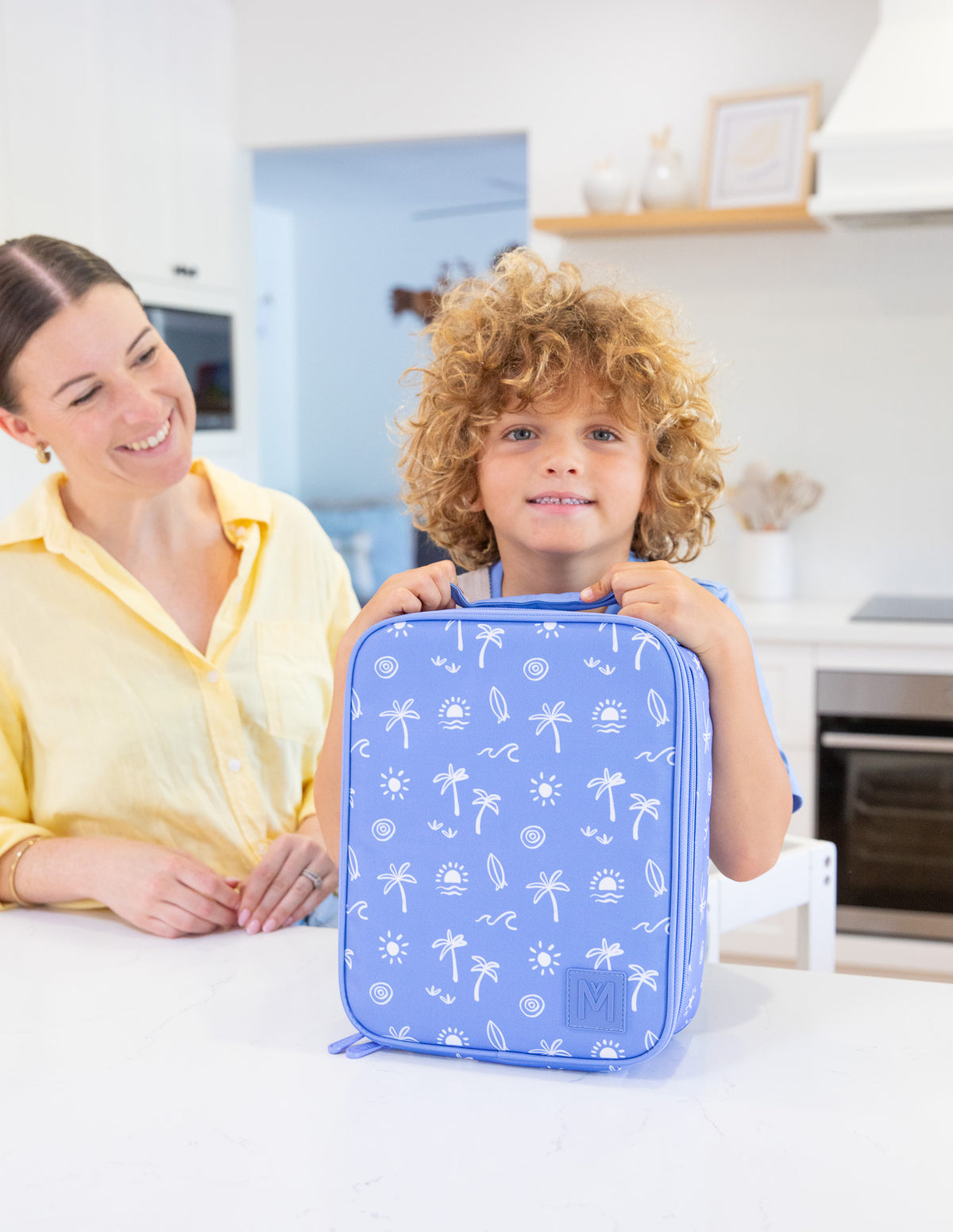 MontiiCo Large Insulated Lunch Bag - Tide Break  (NEW SIZE) LIMITED EDITION