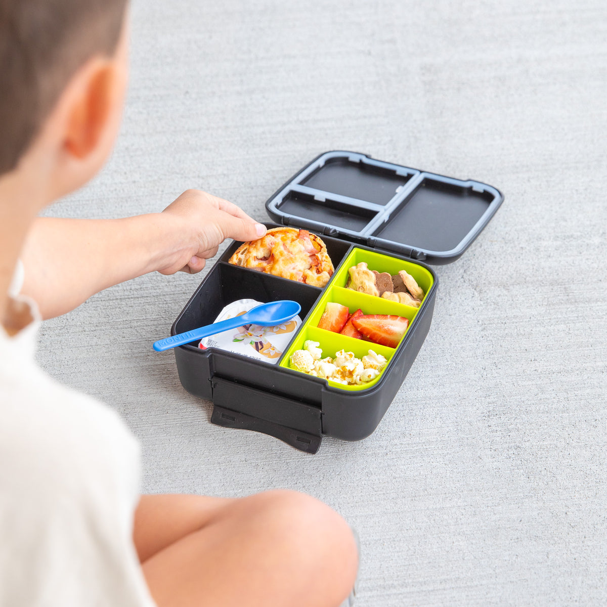 MontiiCo Bite Lunch Box - Midnight