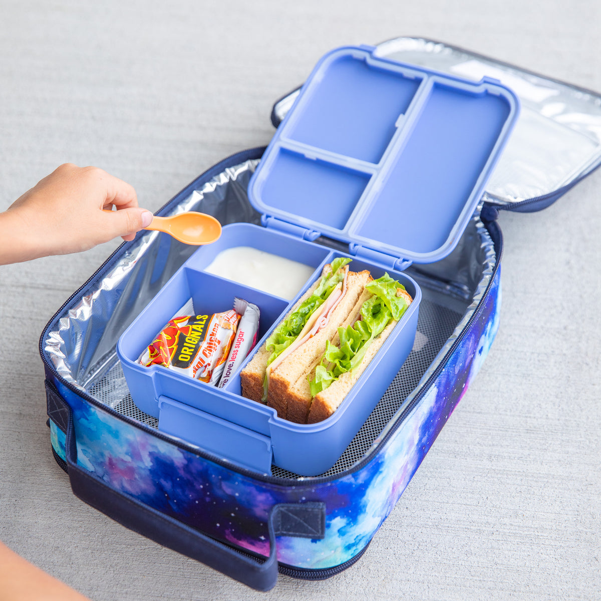 MontiiCo Bite Lunch Box - Splash