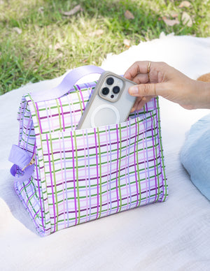 MontiiCo Insulated Lunch Carrier - Berry Patch