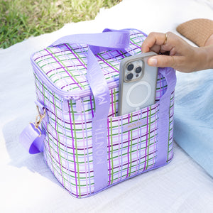 MontiiCo Insulated Midi Cooler Bag - Berry Patch
