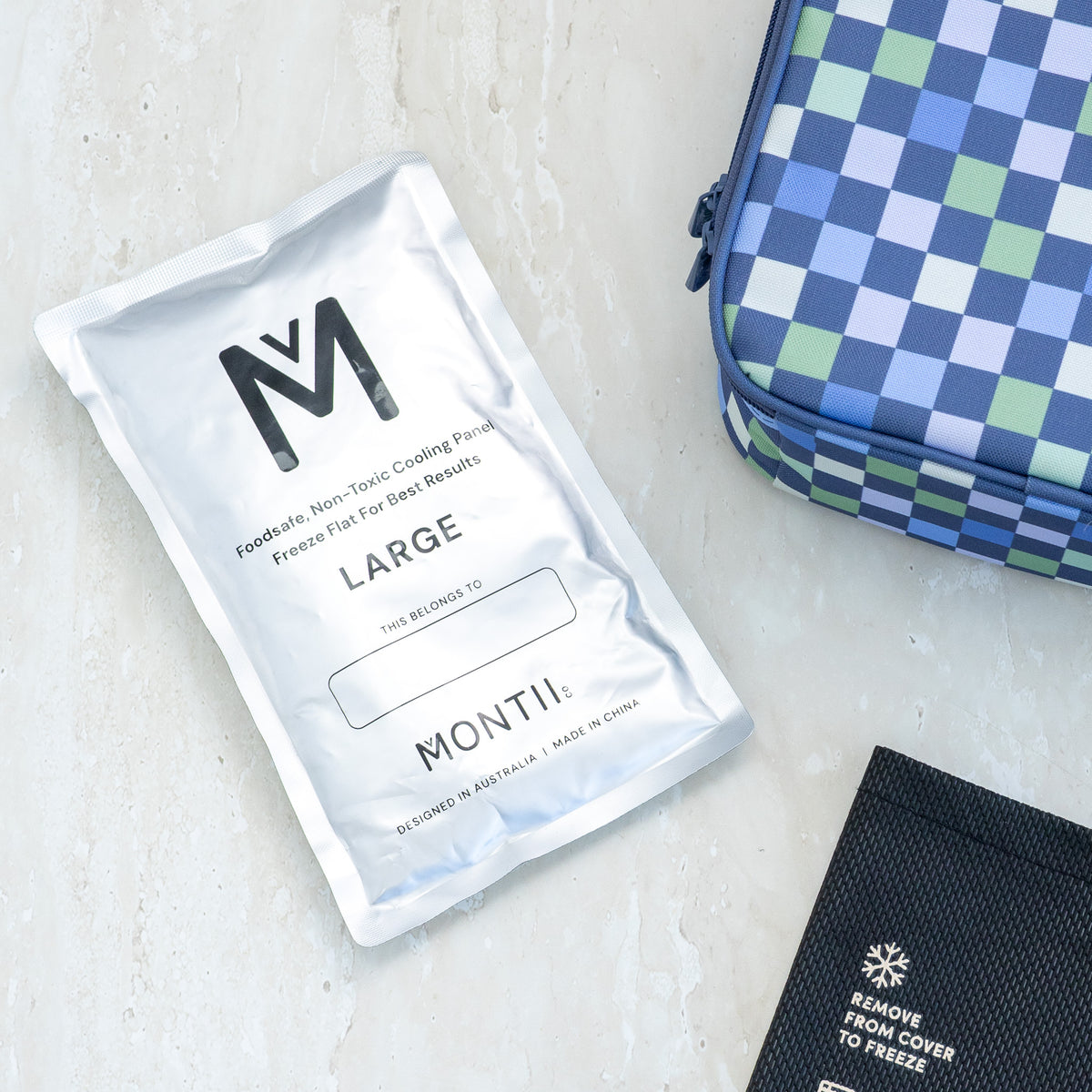 MontiiCo Large Aluminium Ice Pack | All-Day Cold Performance