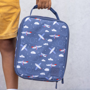 MontiiCo Large Insulated Lunch Bag - Jetset (NEW SIZE)