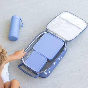 MontiiCo Large Insulated Lunch Bag - Jetset (NEW SIZE)