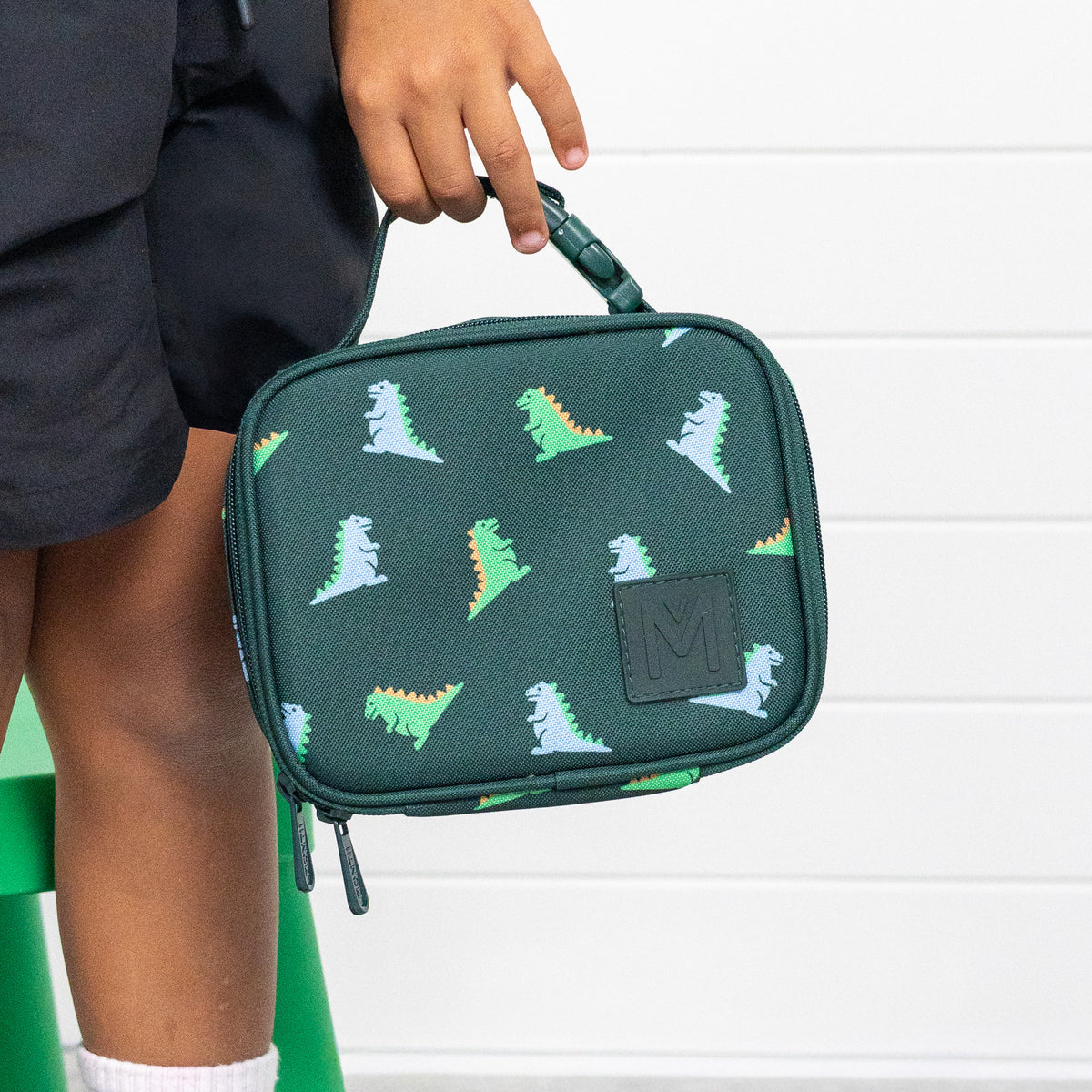 MontiiCo Mini Insulated Lunch Bag - Dinosaur