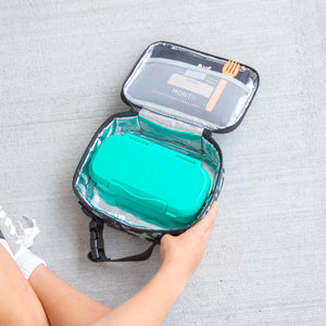 MontiiCo Mini Insulated Lunch bag - Stealth (Clip Handle)