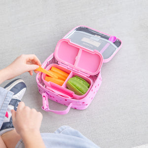 MontiiCo Mini Insulated Lunch bag - Sweetheart  (Clip Handle)