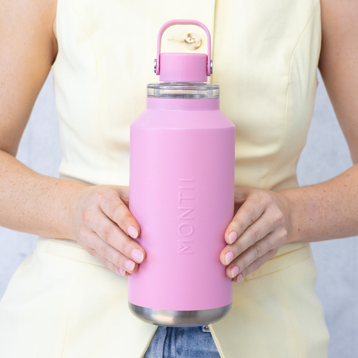 Montii.Co 1 Litre Quench Drink Bottle - Bubblegum