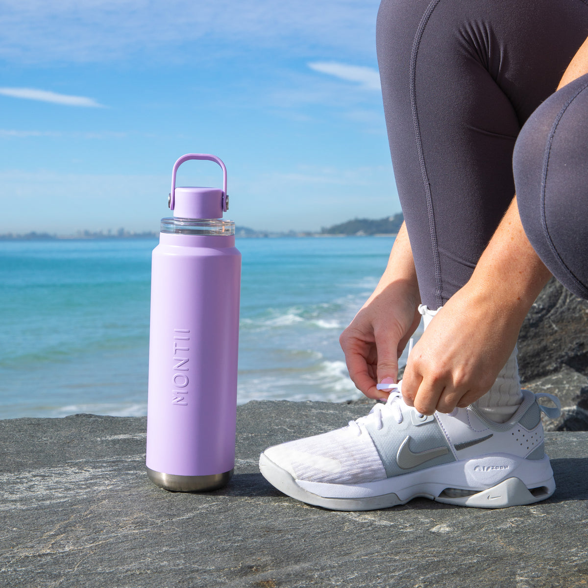 Montii.co 700ml Quench Drink Bottle - Lilac