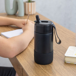 MontiiCo 350ml Drink Bottle Sipper - Midnight