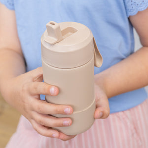 MontiiCo 475ml Drink Bottle Sipper - Sand