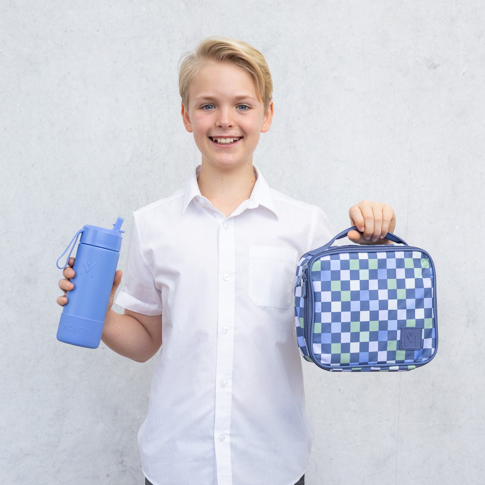 MontiiCo 350ml Drink Bottle Sipper - Splash