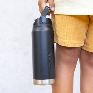 Montii.Co Drink Bottle Sport Sipper Lid 750ml - Midnight