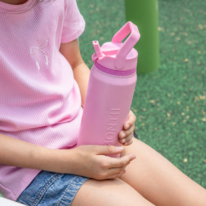 Montii.Co Drink Bottle Sport Sipper Lid 750ml - Bubblegum