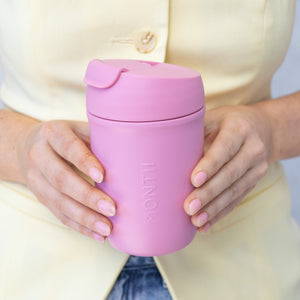 MontiiCo 380ml Coffee Cup - Bubblegum