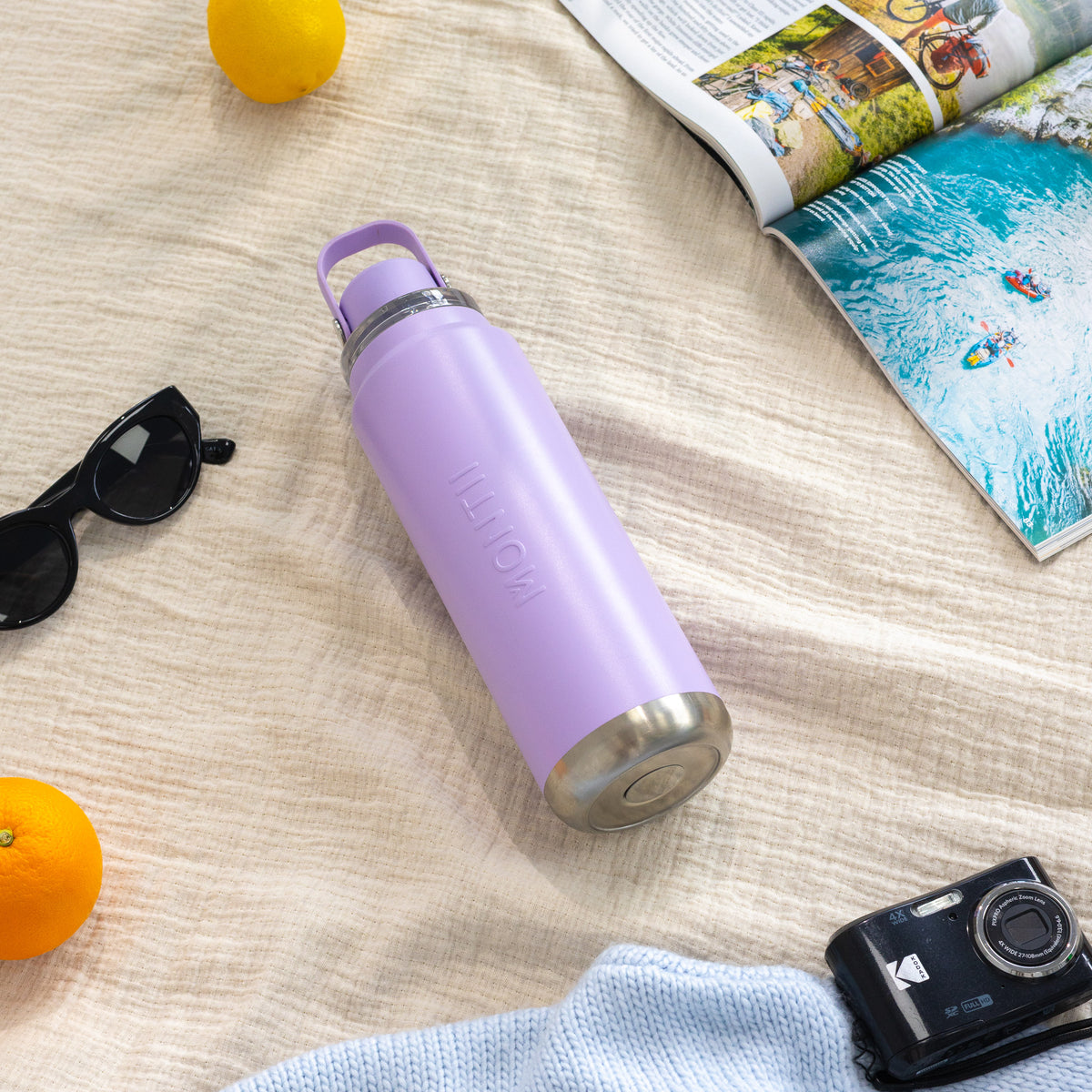 Montii.co 700ml Quench Drink Bottle - Lilac