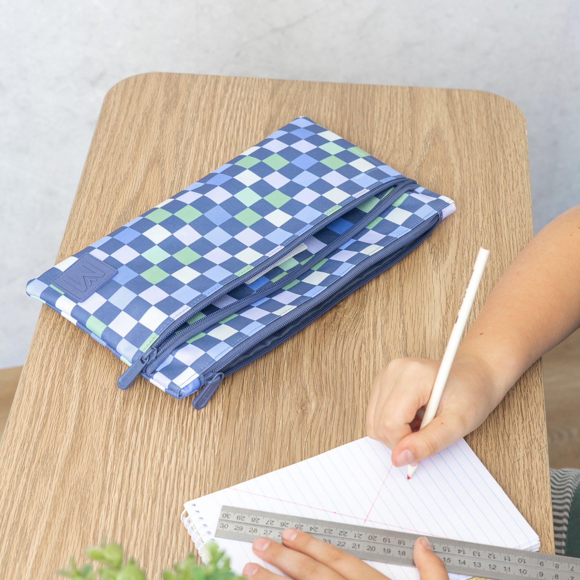 MontiiCo Pencil Case - Checkmate