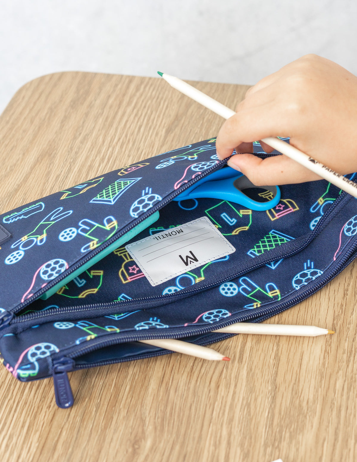 MontiiCo Pencil Case - Goal Keeper