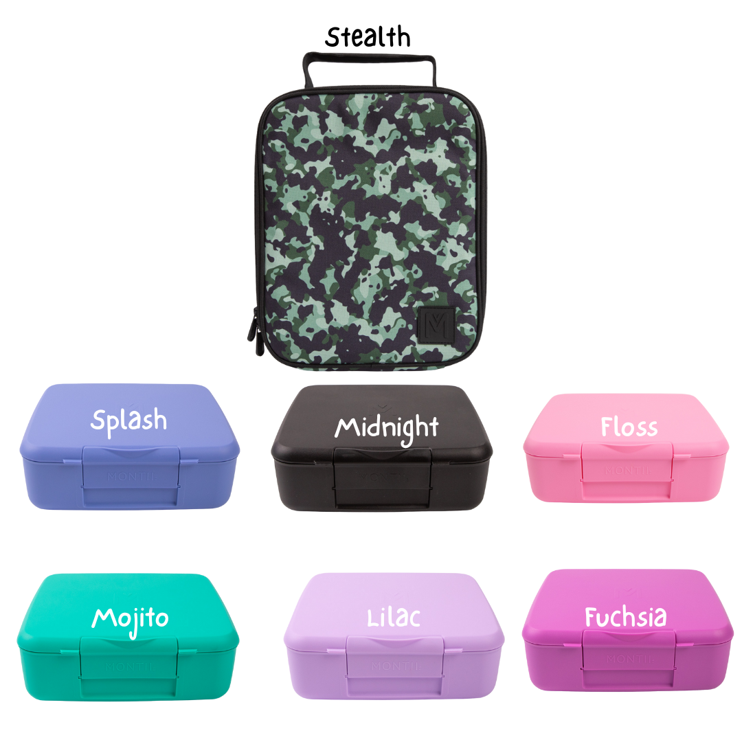 Montiico Feast Bite and snack box bundle (NEW LARGER SIZE BAG)