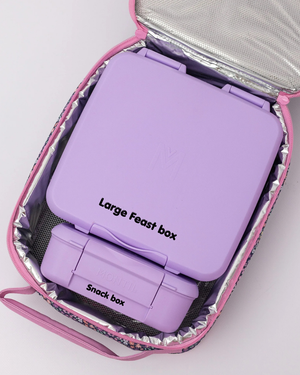 MontiiCo Large Insulated Lunch Bag - High Voltage
