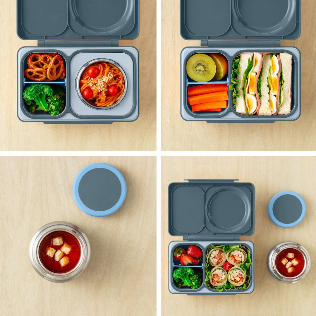 OMIEBOX UP HOT & COLD BENTO BOX - GRAPHITE