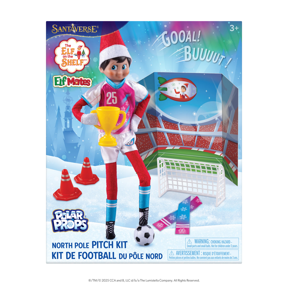 THE ELF ON THE SHELF® Polar Props Soccer Kit
