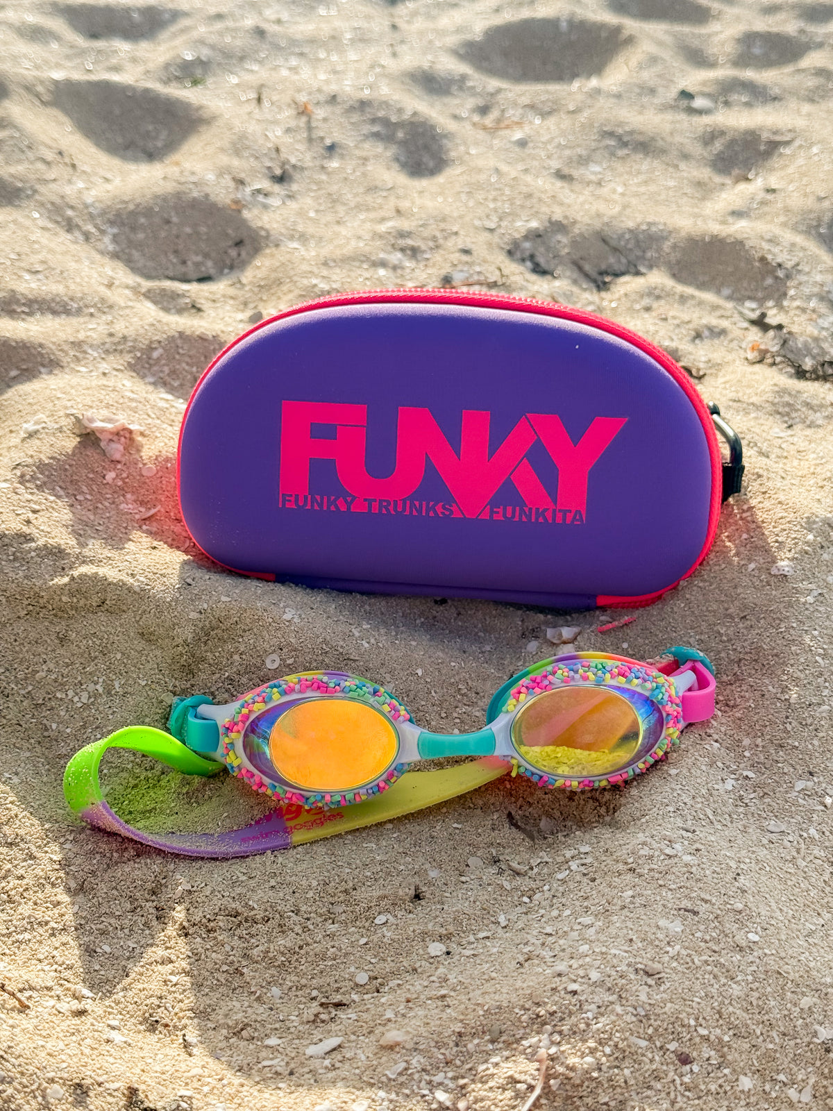 FUNKY GOGGLES CASE - PURPLE PUNCH
