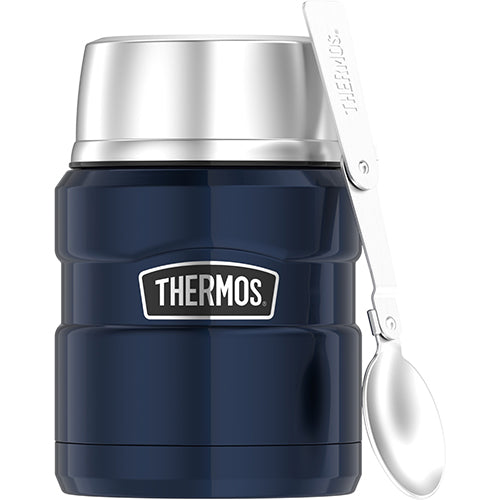 THERMOS 470ML STAINLESS KING™ FOOD JAR - MIDNIGHT BLUE