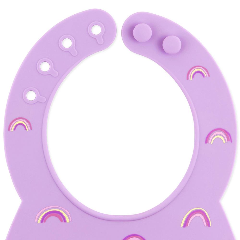 Bumkins Silicone Bib - Rainbows