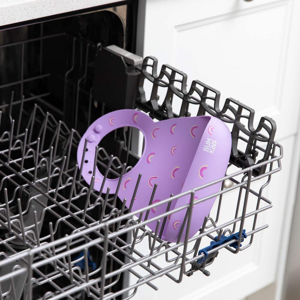 Bumkins Silicone Bib - Rainbows