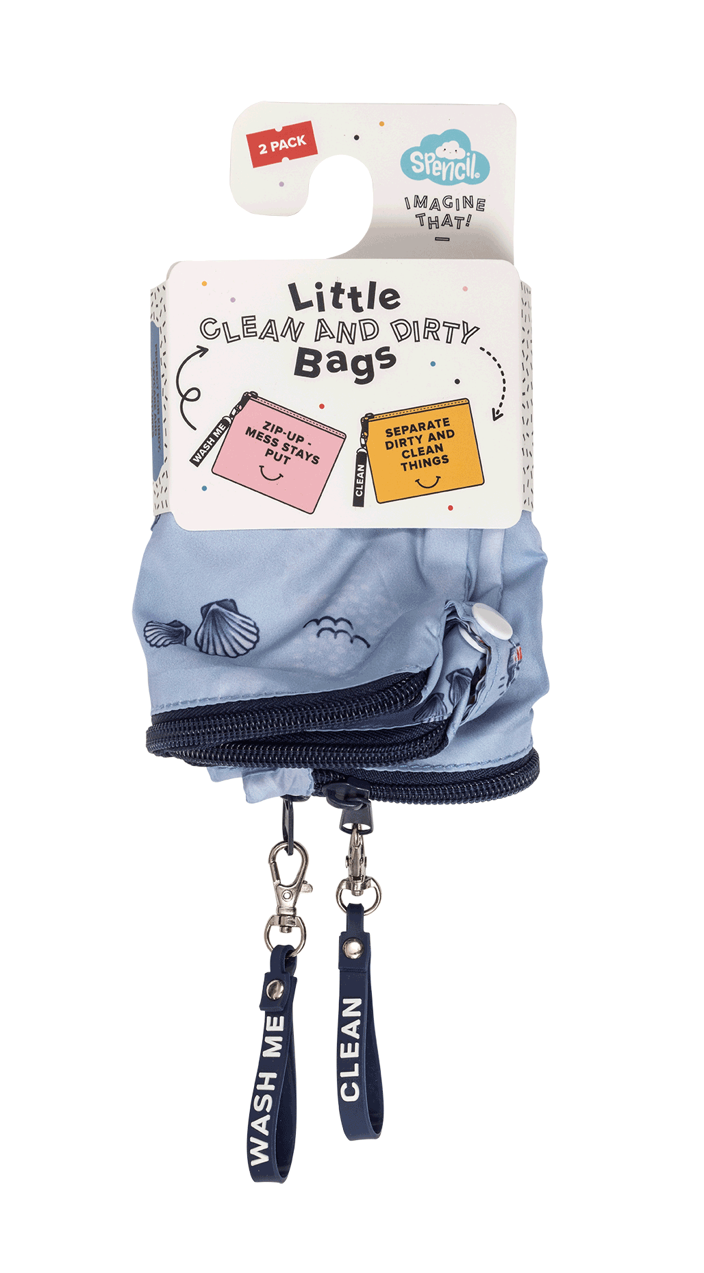 Spencil Little Clean and Dirty Bags - Little Sailor