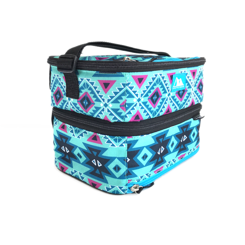 Arctic Zone Dual Lunch Bag - Aztec