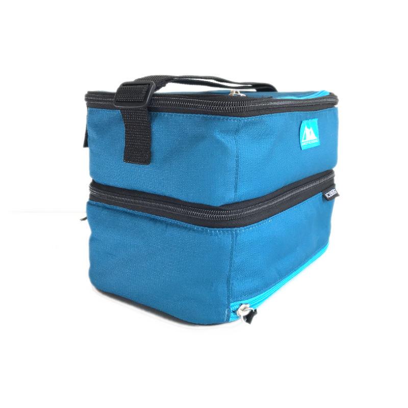 Arctic Zone Dual Lunch Bag - Sapphire Blue