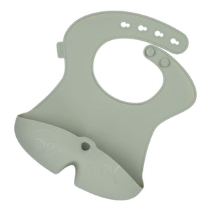 B.Box Silicone Bib - Sage